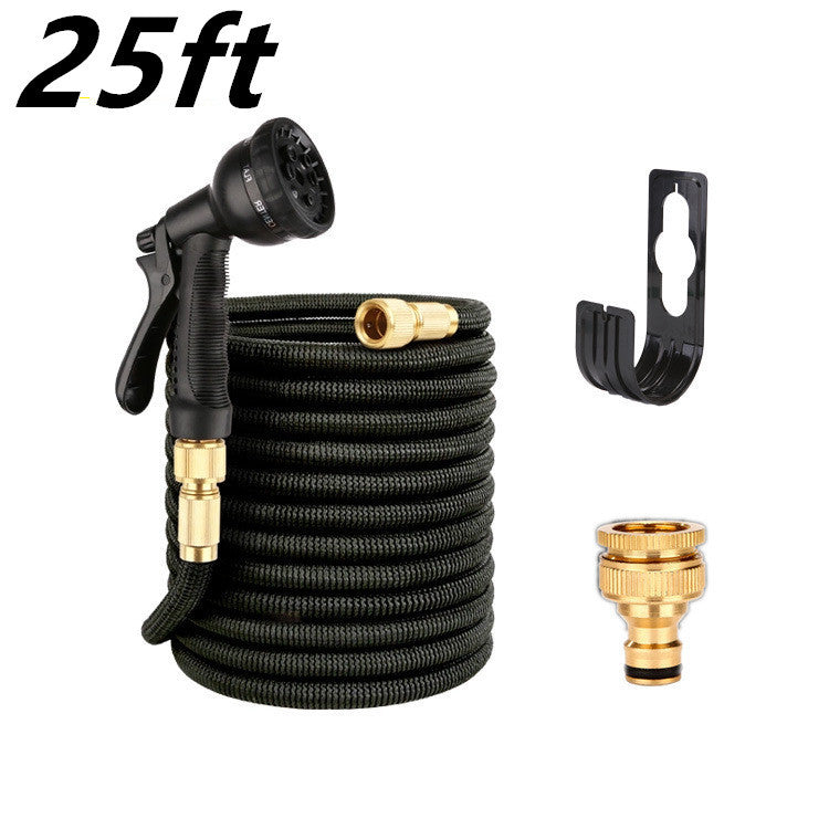 50FT Expandable Garden Hose – Flexible, Lightweight, Extensible Water Pipe
