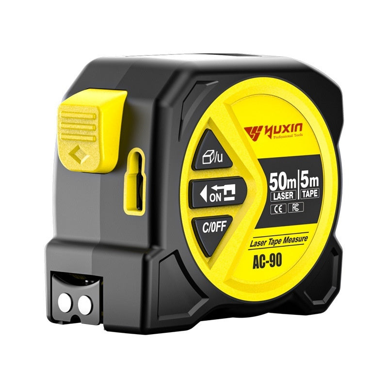 3-in-1 Precision Laser Tape Measure | Infrared Distance + Standard Tape